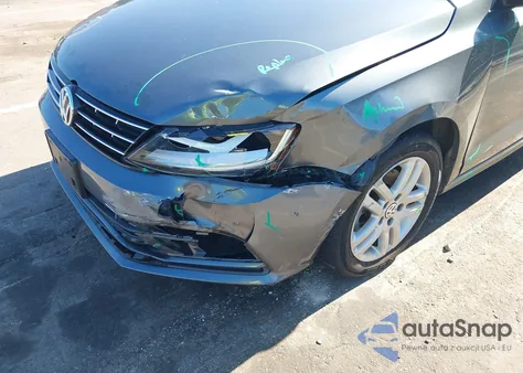 2018 Volkswagen Jetta 1.4T S из США, поврежденный, VIN 3VW2B7AJ9JM260671